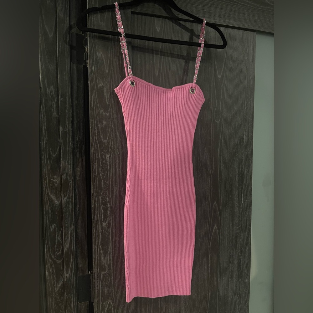 size S, pink dress from Melrose LA